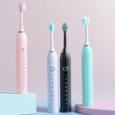 中国 Soft DuPont bristle electric toothbrush with 6 levels of adjustable depth to clean the mouth 販売のため