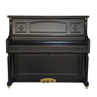 China New 88 main straight matte black piano upright piano price mechanical promotional good for sale