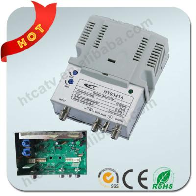 China TV amplifier with return path 5-65MHz HT9341A-R for sale