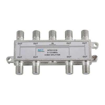 China 8 Way 5-1218MHz Indoor Splitter HT811CG for sale