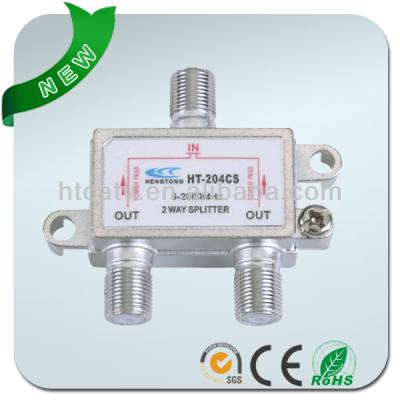 China one port power pass CS 2 way splitter HT204CS for sale