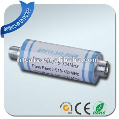 China CATV Triple Band Pass RF Cable TV Filter TBPF11 for sale