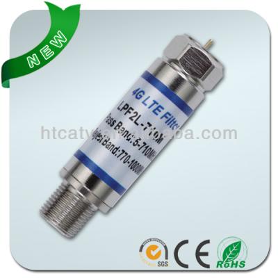 China 4G LTE Small Low Pass Tubular Filter LPF2L-H-xxxM for sale