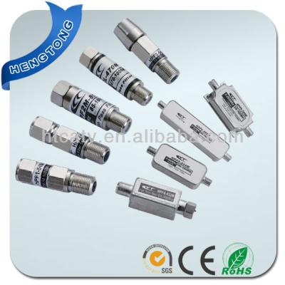 China 54-1000MHz rf copper high pass filter for sale