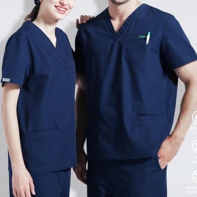 China Hot Selling Hospital Hospital Uniforms For Doctor Scrubs Set Medical Uniform Scrubs Uniform Sets for sale