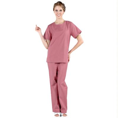 China Breathable Custom Made Summer Nursing Uniform Scrub Sets With Short Sleeve Hospital Uniforms For Women for sale