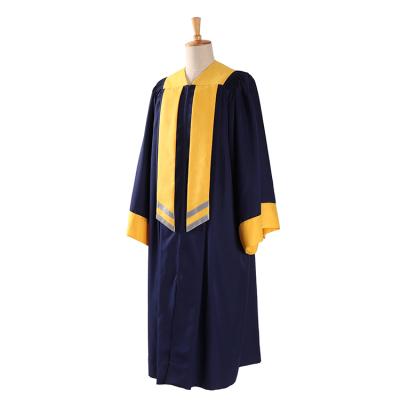 China UK Graduation Dresses Anti-pilling Graduation Dress Unisex Hot Style For Students for sale