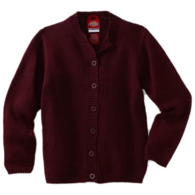 China Boy's Junior High School Uniforms Long Sleeve Cardigan Sweater Design With Pictures Sweater Uniforms for sale