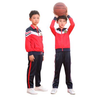 China Best Selling Anti-pilling Middle Kindergarten and Elementary School Sports Uniform Hoodies for Boys and Girls Uniforms for sale