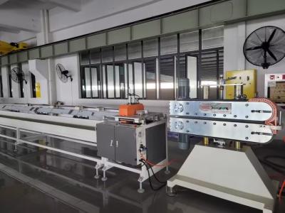 China Plastic Profile Extrusion Machine For PVC Electrical Cable Trunking / Cable Duct Te koop