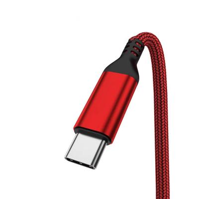 China High Quality Nylon Braided 18w Type C Usb Cable Palladium Fast COMPUTER Charger Fast Charging Iphone To Type C for sale