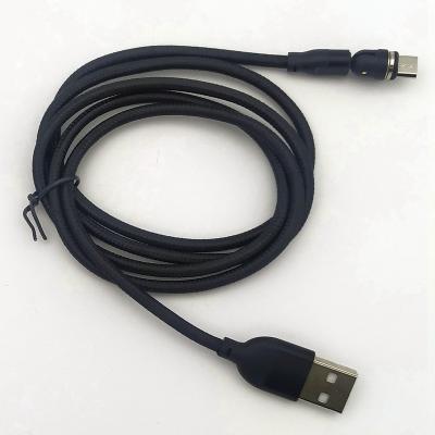 China 3Amp Camera Nylon Braided Cover Magnetic Data Transfer Fast Charging Usb Cable For Mobile for sale