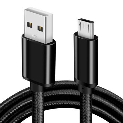 China Wholesale COMPUTER 1m 2m Black Nylon Braided Cloth Jacket Phone Usb Data New Durable Fast Charging Data Cable Type C Cable for sale