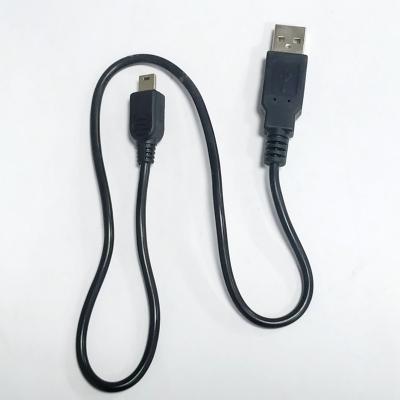 China Hot Selling High Quality Black Computer Product PVC Coating Mini USB Cable Data Charging Mobile Device for sale