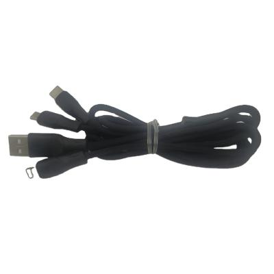 China Hot Selling Camera 3 In B C Fast Charging Micro Data Cable IOS 1 USB Cables for sale