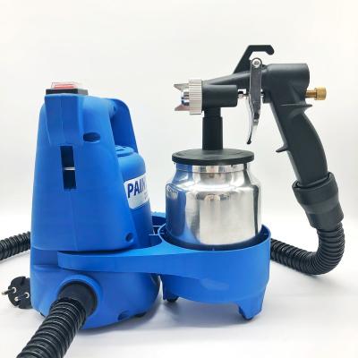 China High Quality Two Stage Portable Handheld Power 650w Electric Turbo Jet Spray Paint Gun Latex For Decorate for sale