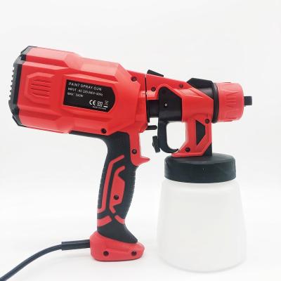 China Professional Adjustable Electric Paint Spray Gun Flow Jet Width HVLP Paint Sprayer for sale