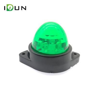 China PC+PP 2 Inch Green Boat Trailer Truck LED Sider Beacon Hive Lamp for sale