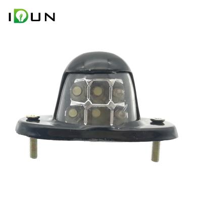 China PC+ABS Flush Mount Auto License Plate License Light Truck for sale