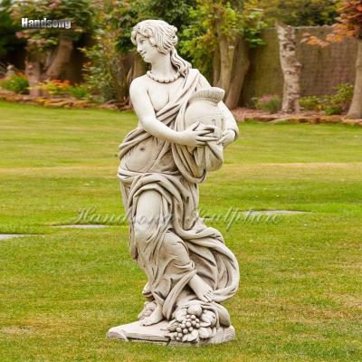 China Medium Customized Stone European Sculpture Men And Women Statue Character Outdoor China Sculpture Garden Retro for sale