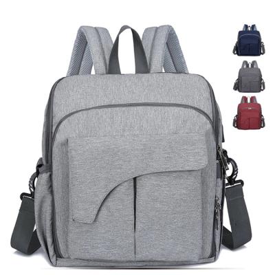 China Multifunctional TOW BAG High Quality Diaper Bags Large Convertible Baby Bag for sale