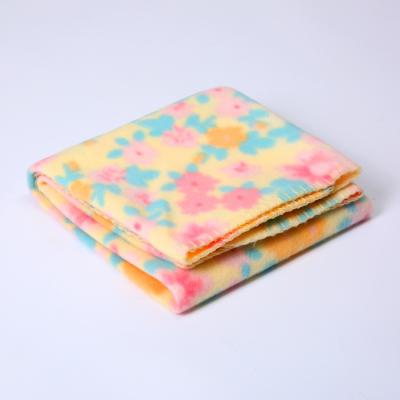 China PORTABLE polyester super comfortable with printed flower pattern suitable for children and other blankets for sale