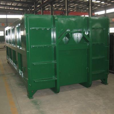 China High Quality Hotels Open Top Container Drop Off Dump Hook Lift Bin for sale