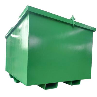 China Hotels 2m3 Hook-Lift Heavy Duty 10m3 Skip Bin Bins From Factory for sale