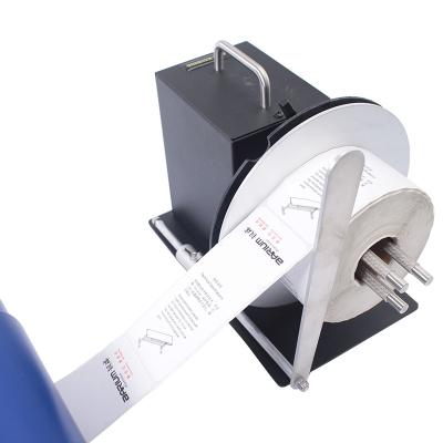 China Food Sticker Plastic Automatic Labeling Rewinder Made In China Label Rewinding Machine for sale