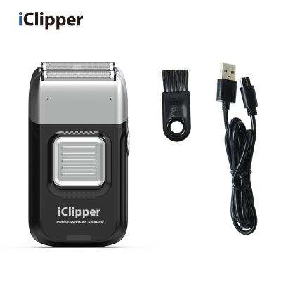 China RV IClipper-TX5 Portable Cordless Electric Rechargeable Men Travel Electric Hair Shaver Beard Shaver For Home Use for sale