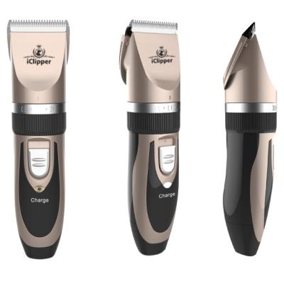 China Professional RV Cordless Powerful Washable Low Noise Rechargeable Household Switch Blade Pet Clipper Iclipper-P2 for sale