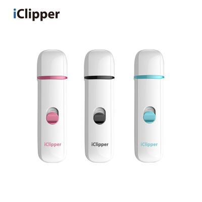 China Economic Type Stocked Battery Iclipper-N1 Dog Dry And Cat Nail Grooming Tool Pet Clipper Pet Nail Grinder for sale