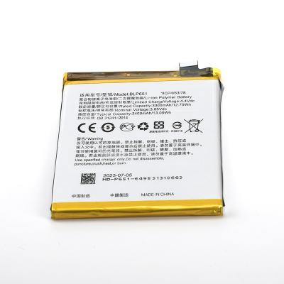 China Mobile Phone Hight Quality Rechargeable Batteries 3300Mah/12.70Wh 3.85V Mobile Phone Battery For OPPO R15 pro for sale