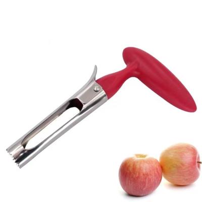 China Sustainable Kitchen Tools Stainless Steel Multifunctional Manual Premium Fruit Pear Apple Hollow Puncher Tool for sale