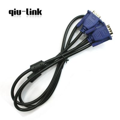 China Blue Camera Multimedia 15pin Monitor VGA Cable Projector VGA Cable for sale