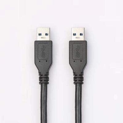 China Car Black Color High Speed ​​USB Data Computer Cable USB 3.0 Male To Male 1m 1.5m 1.8m 3m 5m for sale