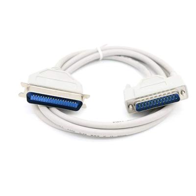 China Parallel Printer Cable DB25M/CN36M 25C+1 ACCEMBLE Camera LPT IEEE1284 1.5M 3M 5M for sale