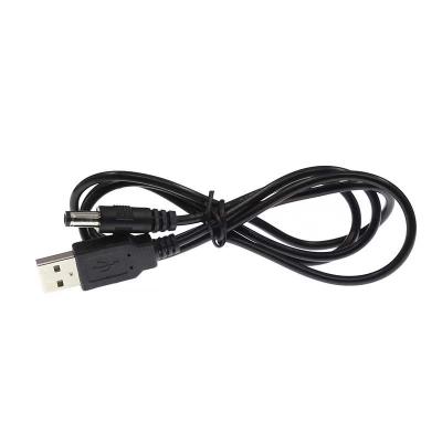 China Car 1M Dc 5.5 2.1mm Male To Usb 2.0 Male DC Power Supply Adapter Cable for sale