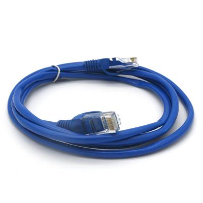 China Telecom Factory Wholesale CAT5e Ethernet Patch Cable Computer Network RJ45 Tie Down Cat5 LAN Cable for sale