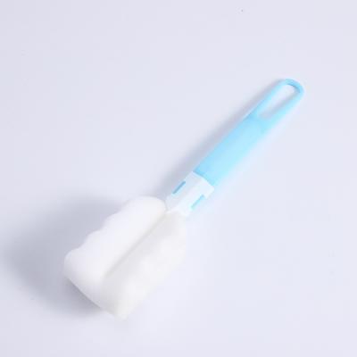 China Sustainable High Quality Household Wash Bottle Cleaning Brush With Long Handle Kitchen Cleaner Tool for sale