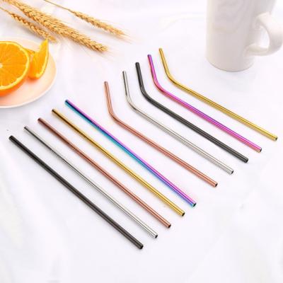 China Drinking House Kitchen Stainless Steel Straw Metal Straw for sale