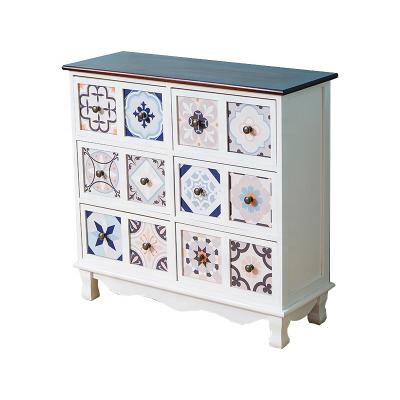 China Handmade Bedroom Solid Wood Chest Of Drawers Living Room White Sideboards for sale