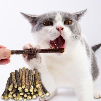 China Catnip Natural Pure Organic Viable Matatabi Cat Mints Stick by Cat Toys Cleaning Teeth Sticks for sale