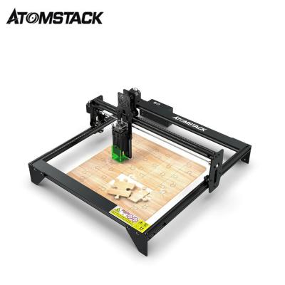 China ATOMSTACK A5 20W Protable Mini Laser Engraver ATOMSTACK A5 20W Ring Mini Laser Photo Laser Engraving Machine Ring Stainless Granite Jeans Portable CNC Bird Under Surface Mobile Desktop for sale