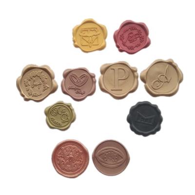 China School Office Colorful Self Adhesive Stickers Label Pocket Album Decoration Wax Seal Stickers Boxed DIY Paper Decorative Labels for sale