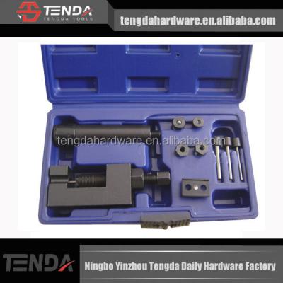 China Special steel tools! Professional Motorcycle Chain Breaker and Riveter Set for sale