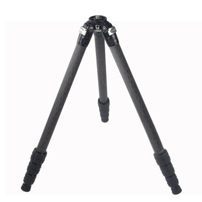 China Heavy Duty Large Digital Camera DSLR Carbon Fiber Tripod Professional Photographic Shooting Accessory for Outdoor Bird Watching Hunting for sale