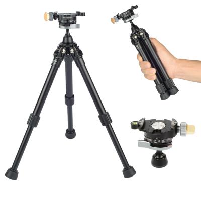 China Mini Desktop Tabletop Travel PORTABLE Portable Tripod with 360 Panoramic Ball Head for Camera Camcorder Mobile Phone for sale