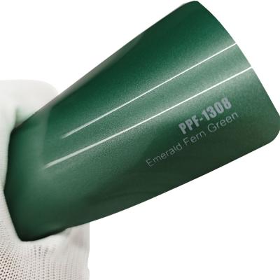 中国 PPF-1308 Emerald Fern Green Colour, 8mil Colour Change Paint Protection Film 販売のため