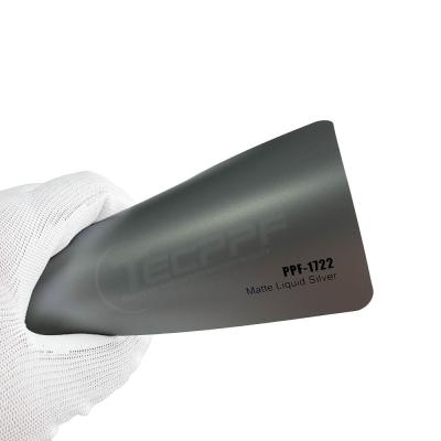 China PPF-1722 Matte Liquid Silver Color Paint Protection Film chemical-resistant for sale